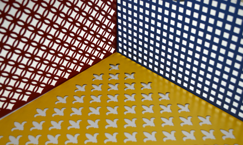 鋁板沖孔板產品展示