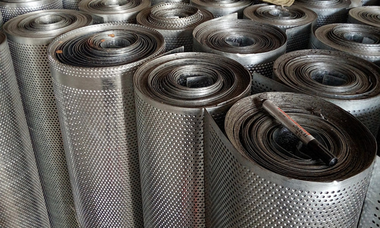 鋁板卷板圓孔網產品展示